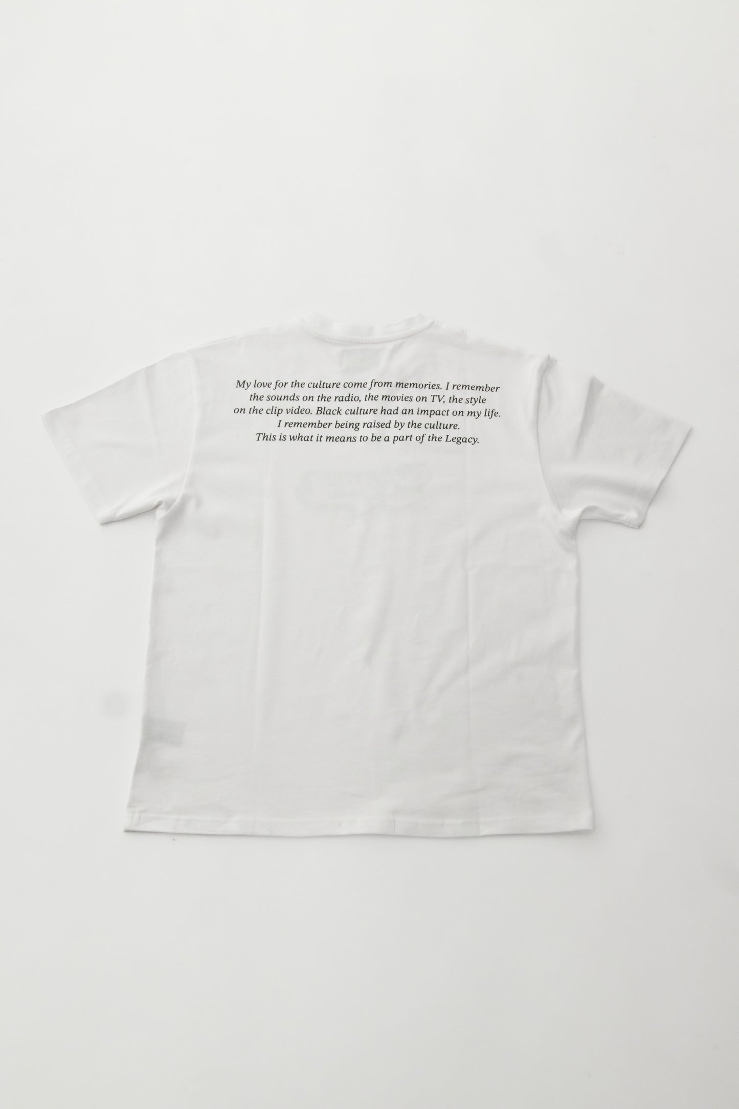 LEGACY LOGO TEE WHITE