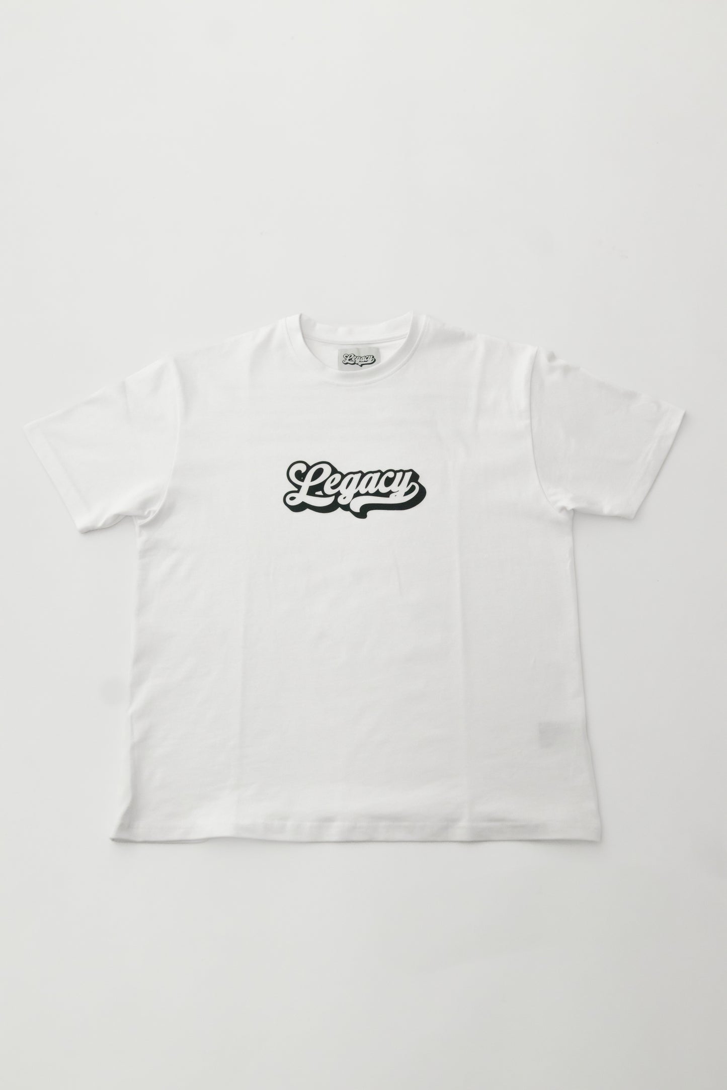 LEGACY LOGO TEE WHITE