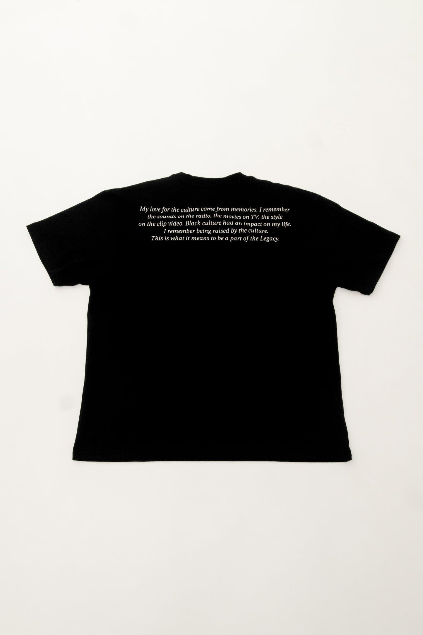 LEGACY LOGO TEE BLACK