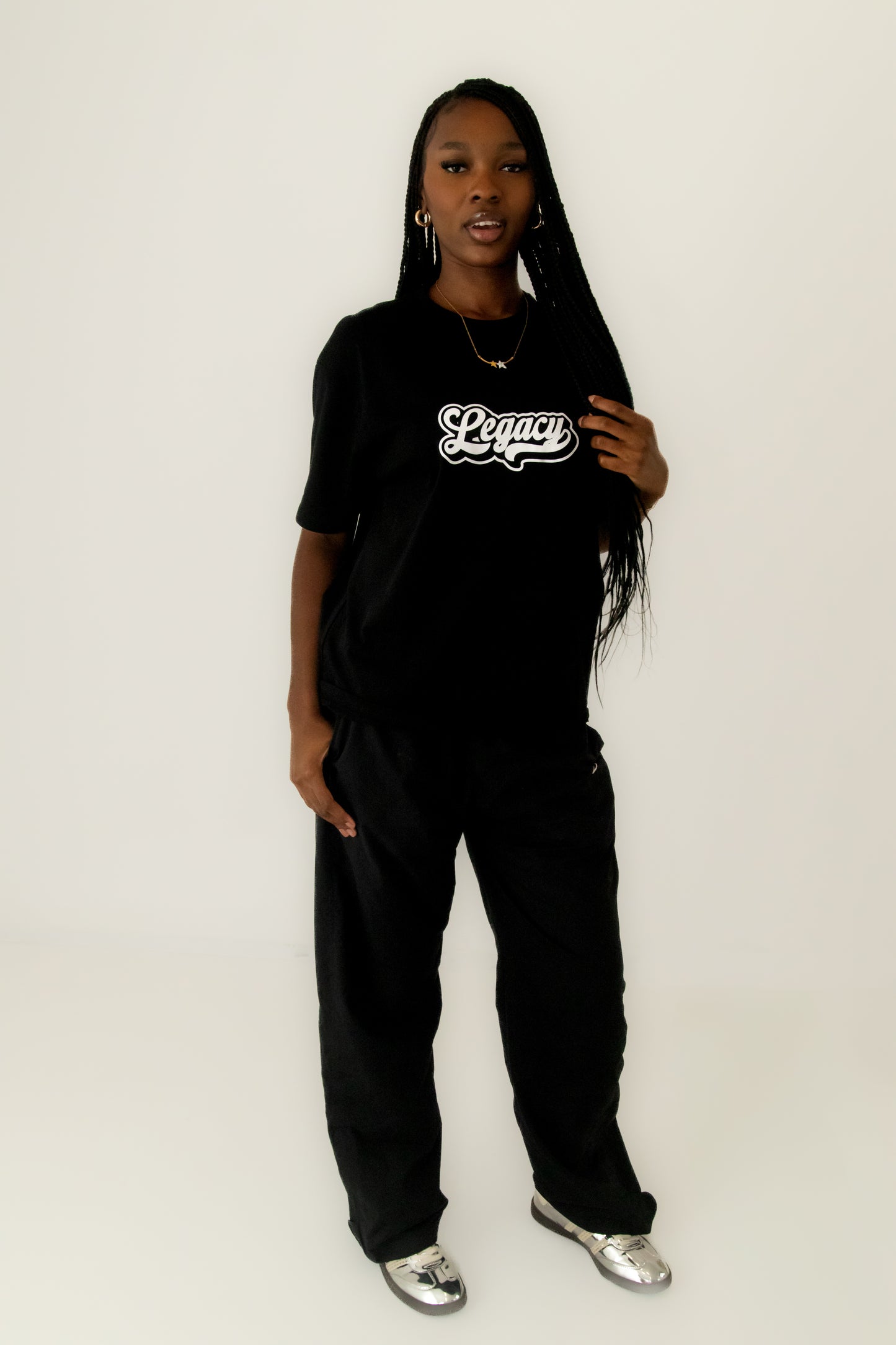 LEGACY LOGO TEE BLACK
