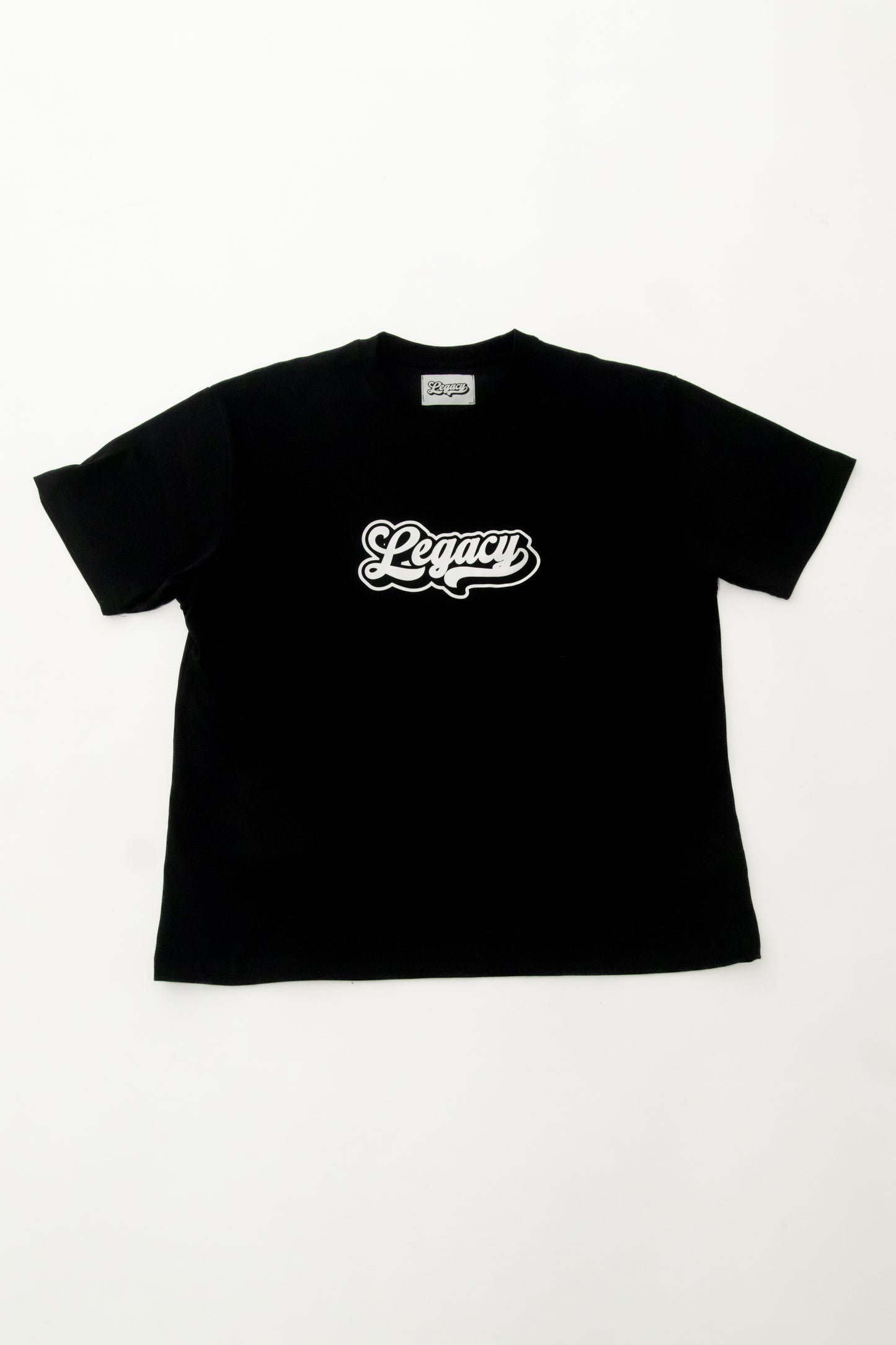 Legacy logo tee black